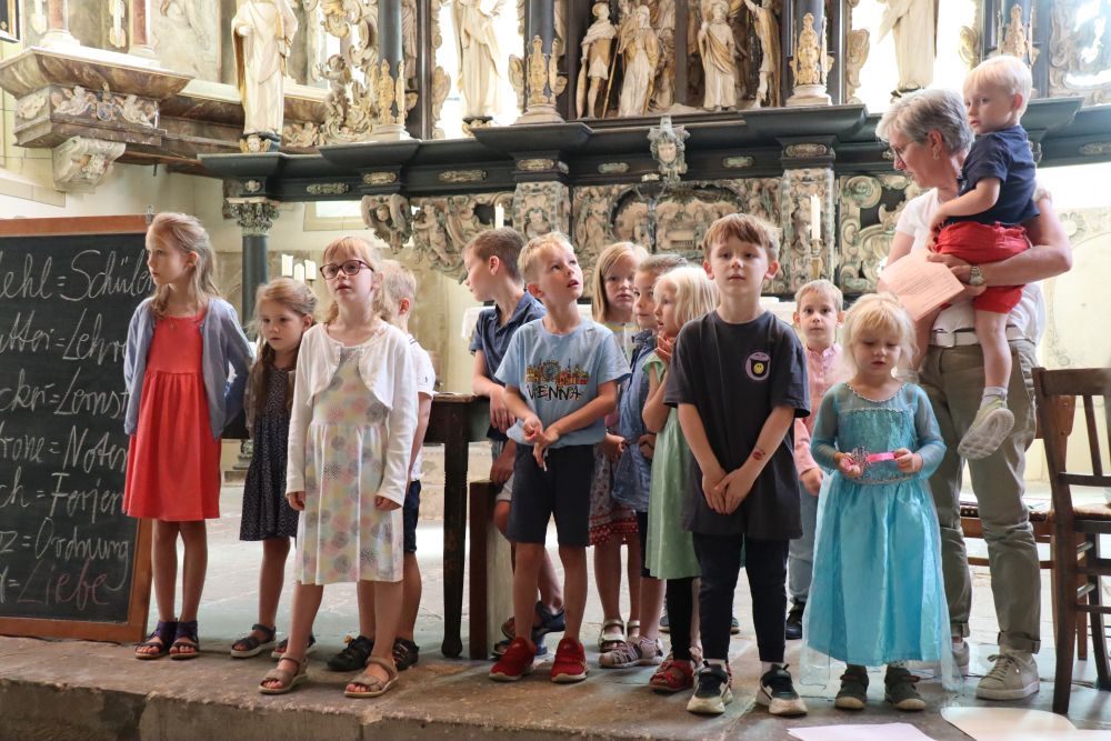 …so schön war unser Schulanfangsgottesdienst…