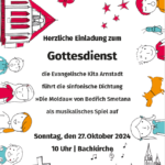 Gottesdienst der Evangelischen Kita Arnstadt