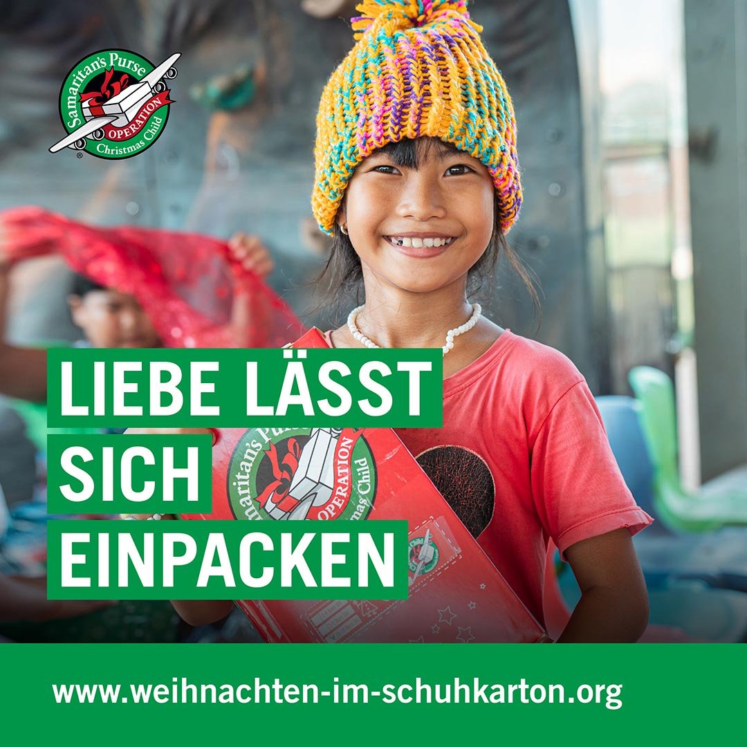 Weihnachten im Schuhkarton