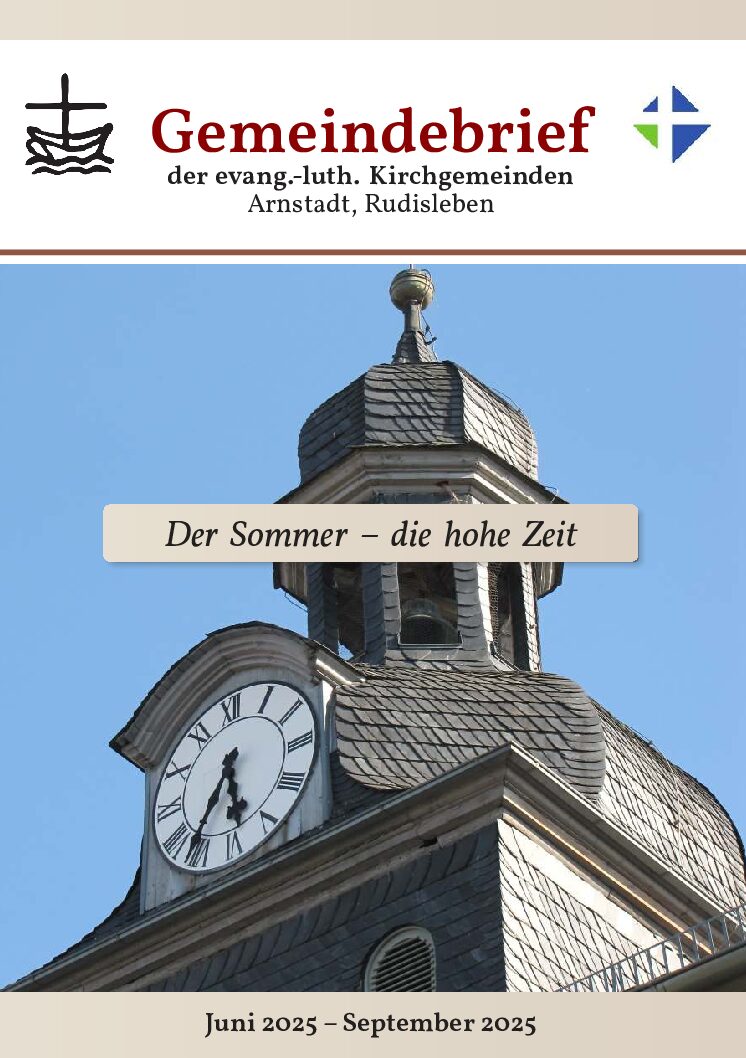 Gemeindebrief Juni – September 2025