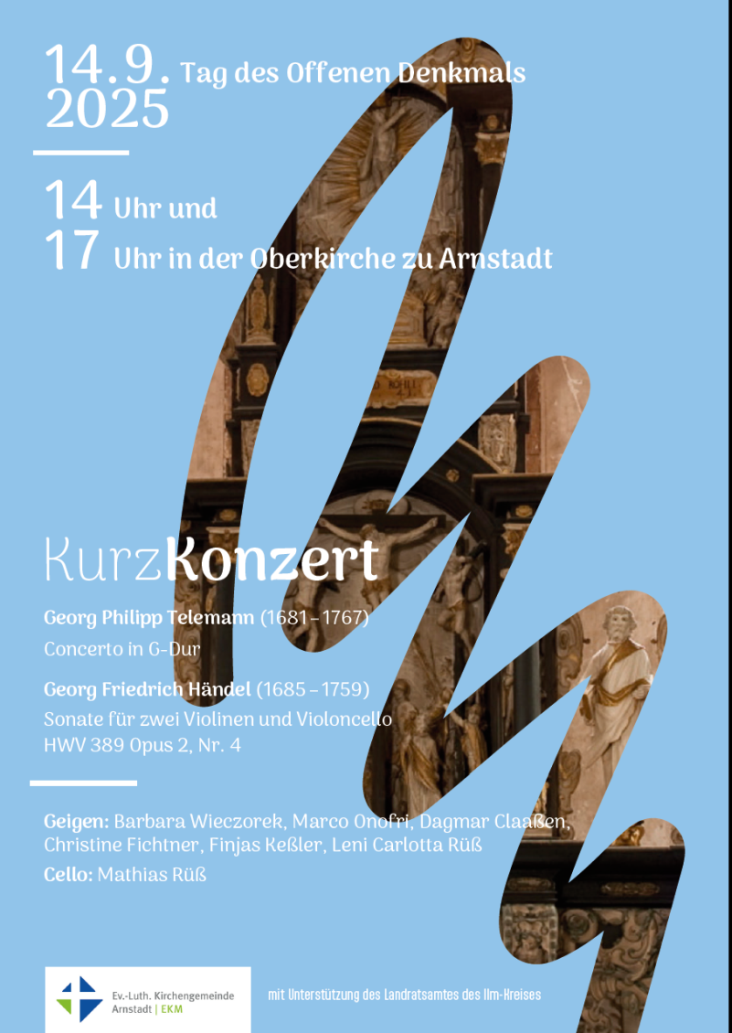 Tag des Offenen Denkmals – Kurzkonzerte