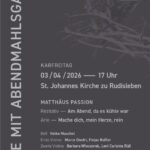 Karfreitag Matthäus Passion, Kirche Rudisleben