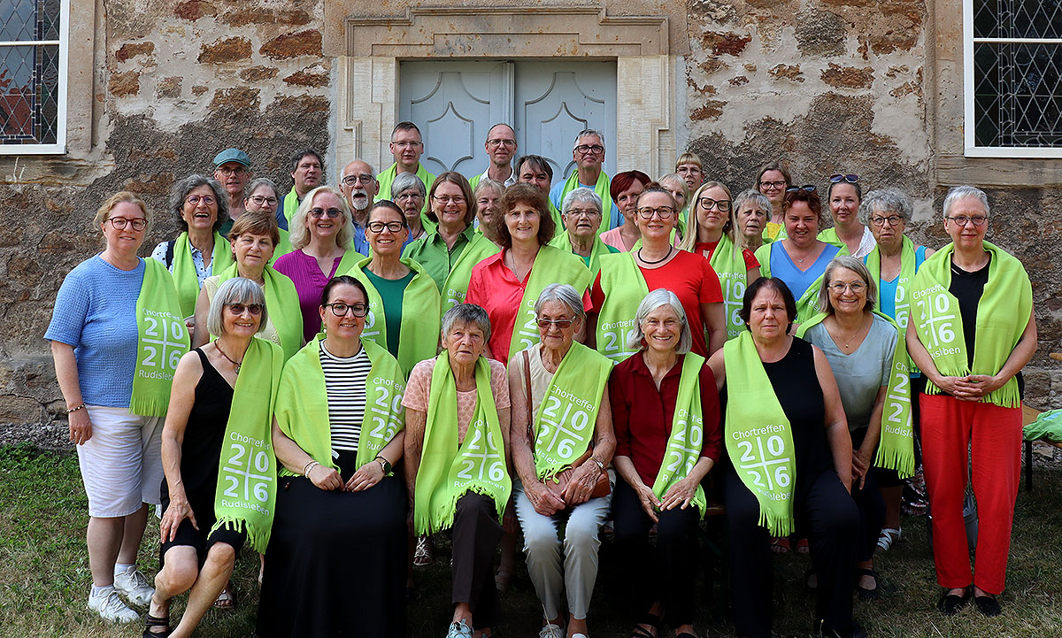Kirchenchortreffen in Rudisleben am 28. Juni 2026