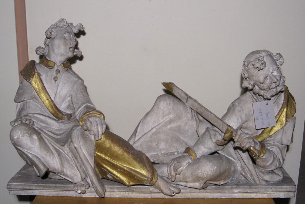 Zwei Jünger des Epitaphs für Catharina Güttich