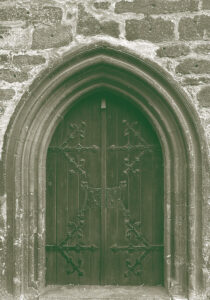 Westportal der Arnstädter Oberkirche